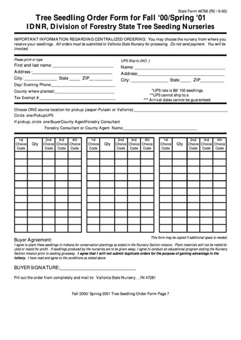 Fields marked with an asterisk () are required. . Indiana dnr tree seedling order form
